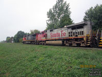 BNSF 654 - C40-8W (Nee ATSF 654)